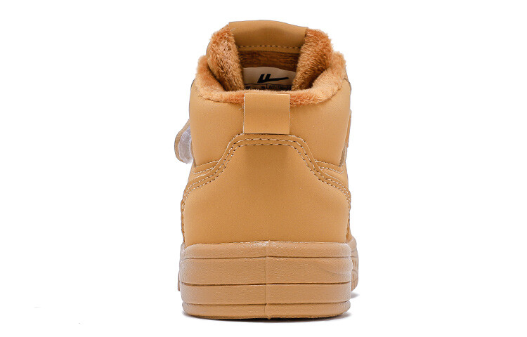 Кроссовки WARRIOR Kids Skateboarding Shoes Kids High-top Khaki, хаки — фото 4