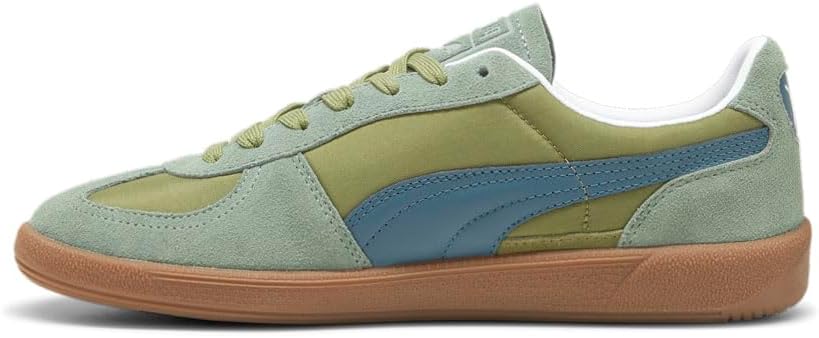 Мужские кроссовки PUMA Palermo Og Casual - зеленые — фото 3