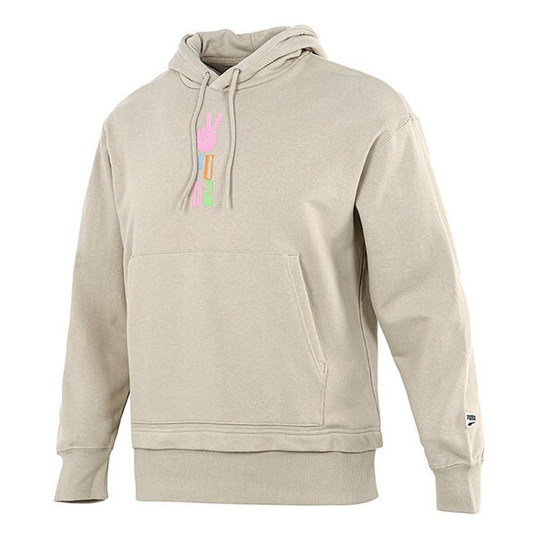 

Толстовка logo printing sports khaki Puma, хаки