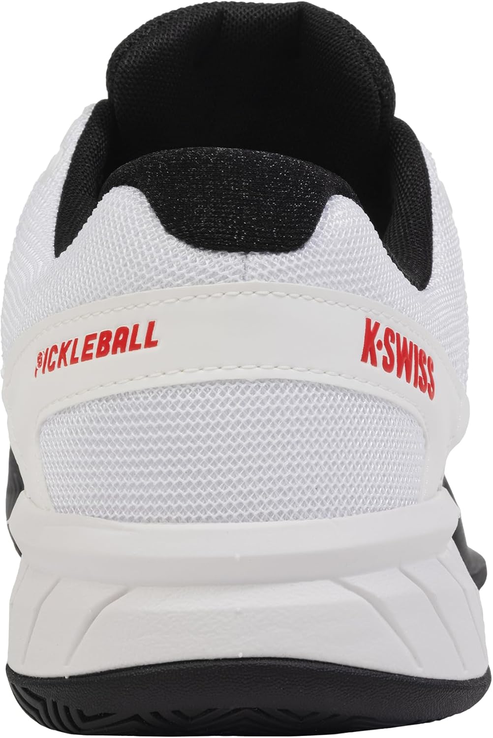 Мужские кроссовки K-Swiss Express Light для пиклбола, белый/черный/красный — фото 4