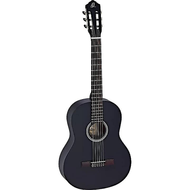 

Акустическая гитара Ortega Guitars RST5MBK Student Series Nylon 6-String Guitar in Satin Black