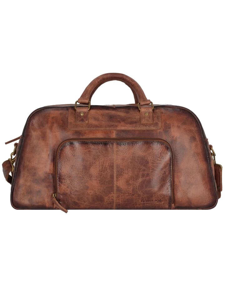 

Дорожная сумка Mascu & Line 56 см коричневого цвета Greenland Nature