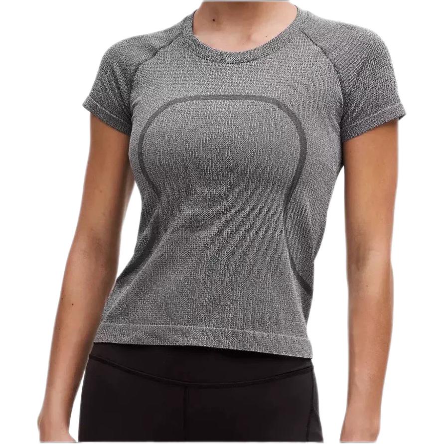 

Lululemon Футболка Swiftly Tech женская Parallel Texture Garnet Red/Berry Red