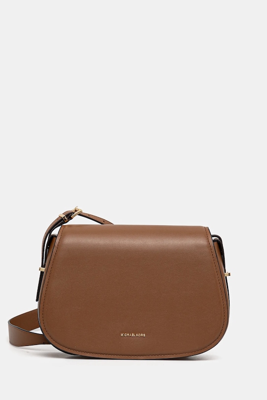 

Кожаная сумка Michael Michael Kors, коричневый