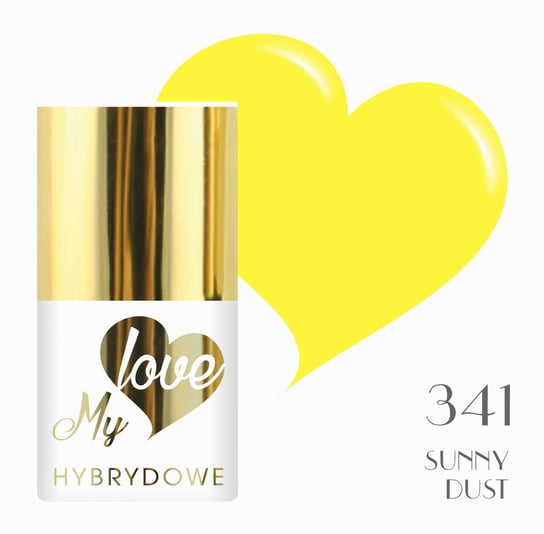 

Гибридный лак Mylove UV/Led 341 Sunny Dust, SUNFLOWER