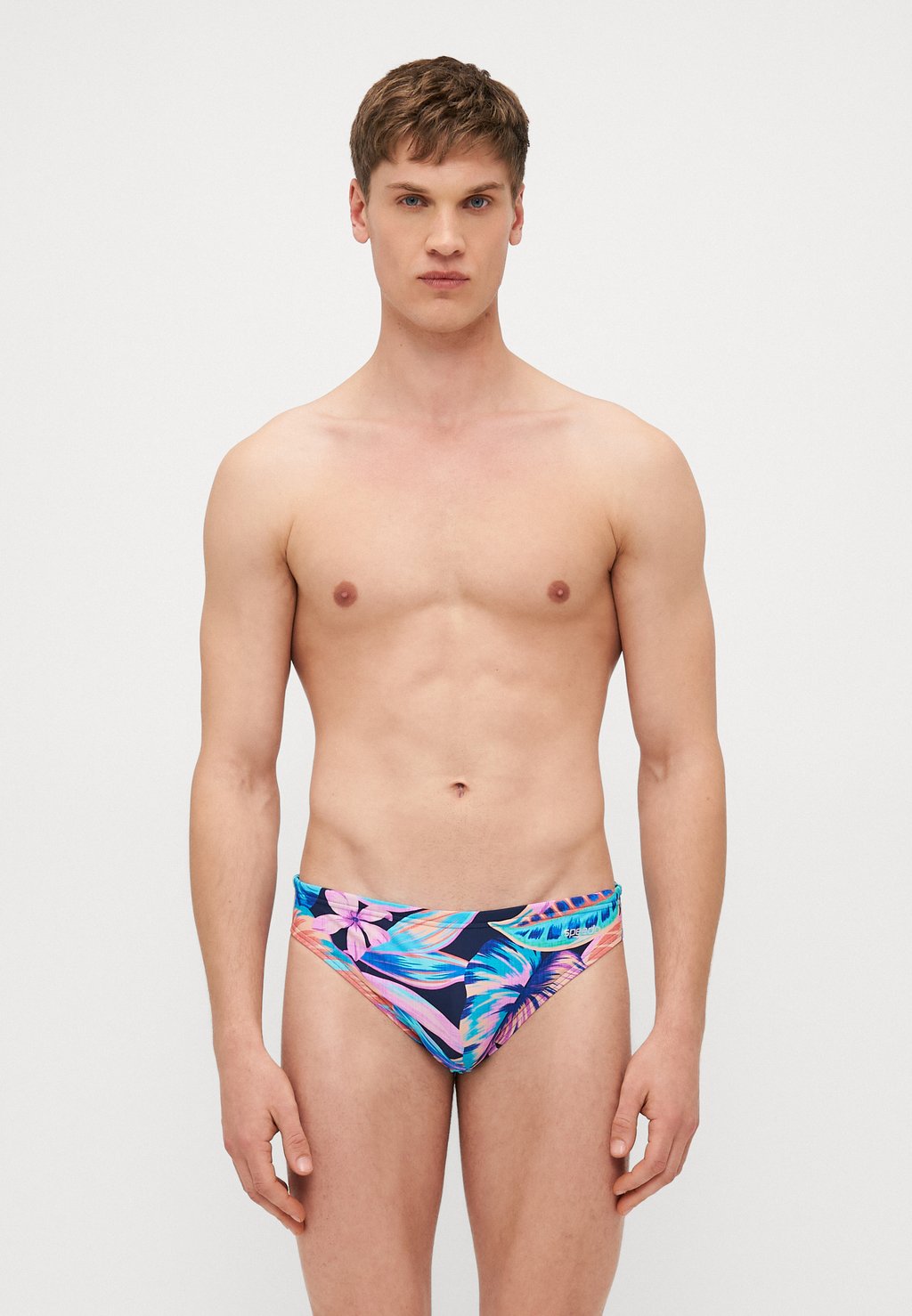

Плавки PRINT BEACHSTAR BRIEF Speedo, темно-синий