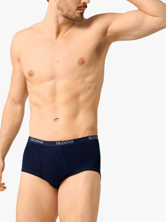 

Базовые трусы-боксеры Maxi Fit sloggi, Night Blue