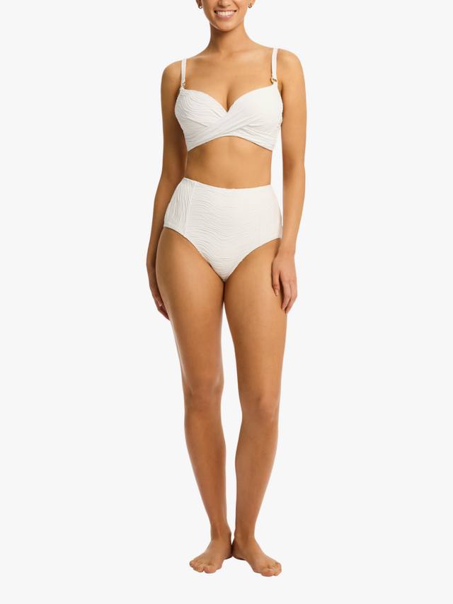 

Бюстгальтер De Soleil с высоким поясом Sea Level, White