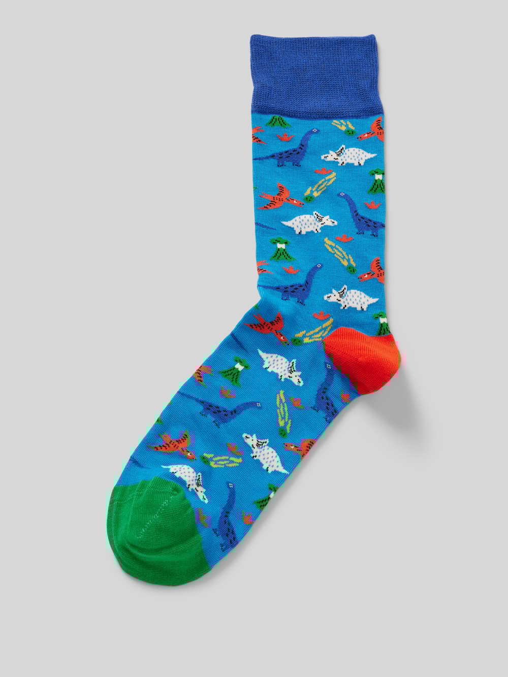 

Носки с узорчатой ​​вышивкой, модель «Dinosaurs Superstars» DillySocks, светло-голубой