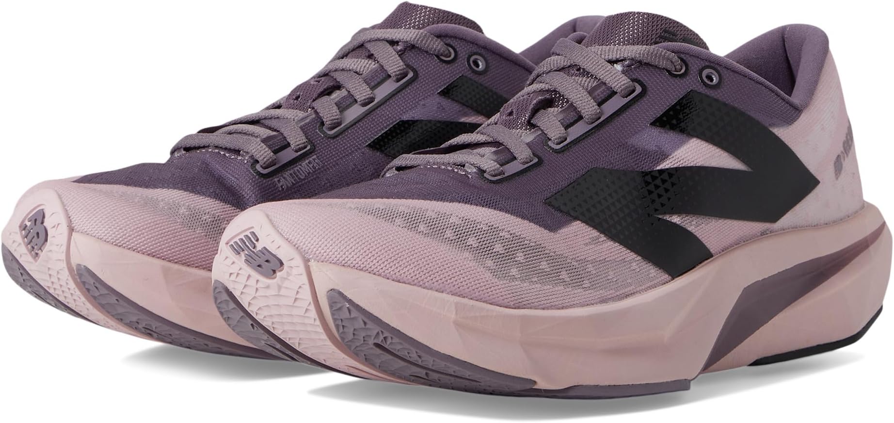 Кроссовки New Balance FuelCell Rebel v4, Twilight Haze/Dark Ice Wine/BlackSee Less