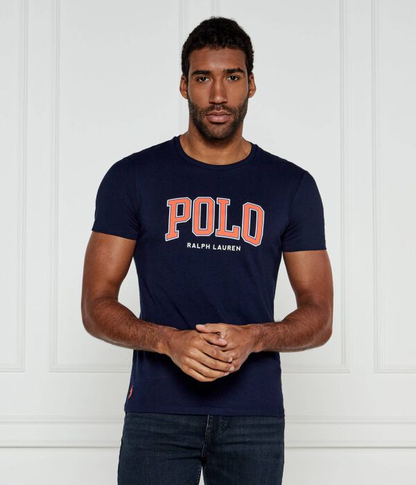

Футболки Custom slim fit Polo Ralph Lauren, синий