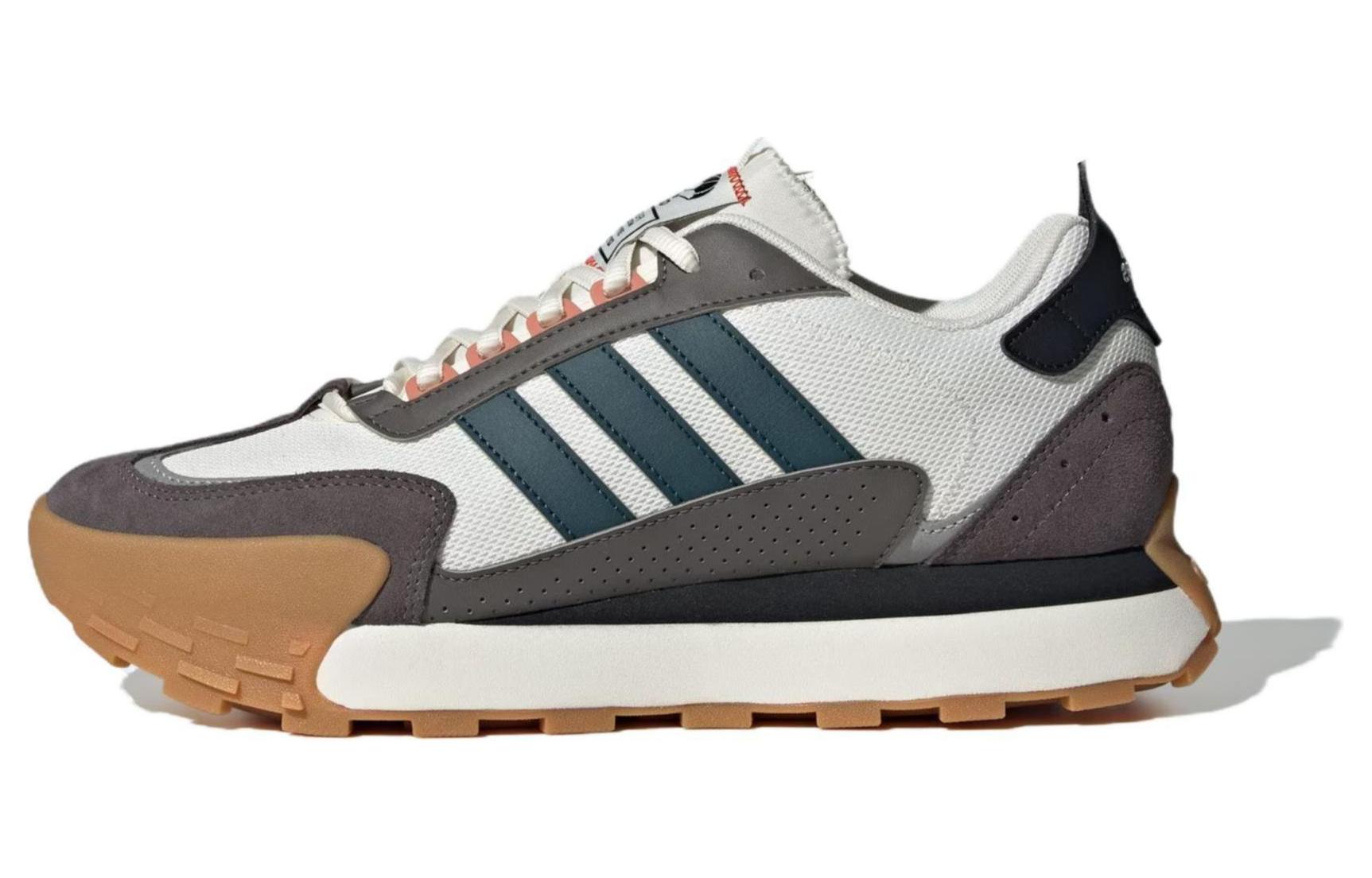 

Кроссовки adidas FUTRO MIXR Brown Green White, белый/серый/синий