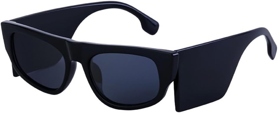 

Женские солнцезащитные очки «кошачий глаз» в маленькой оправе, модные солнцезащитные очки с широкими дужками, женские очки для активного отдыха, путешествий и велоспорта, защита от УФ-излучения UV400 TYUVIVO, Black