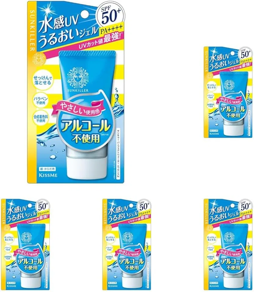 Солнцезащитный гель Sunkiller Perfect Water Essence, 5 шт. по 50 г, белый Sun Killer