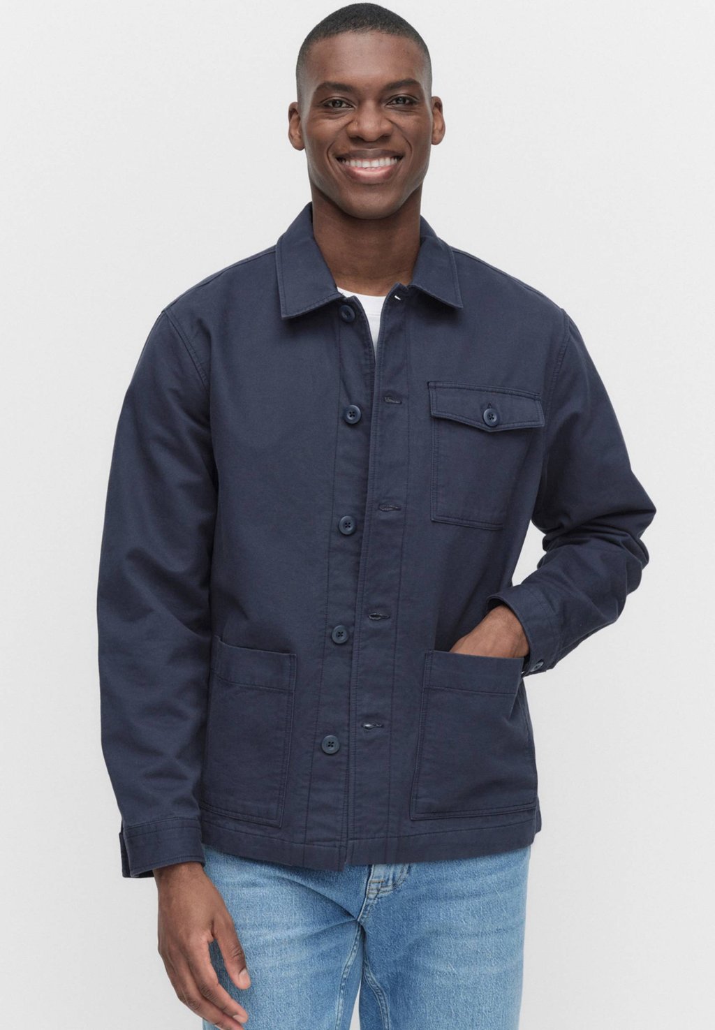 

Летняя куртка AXEL PREMIUM OVERSHIRT Dobber, синий