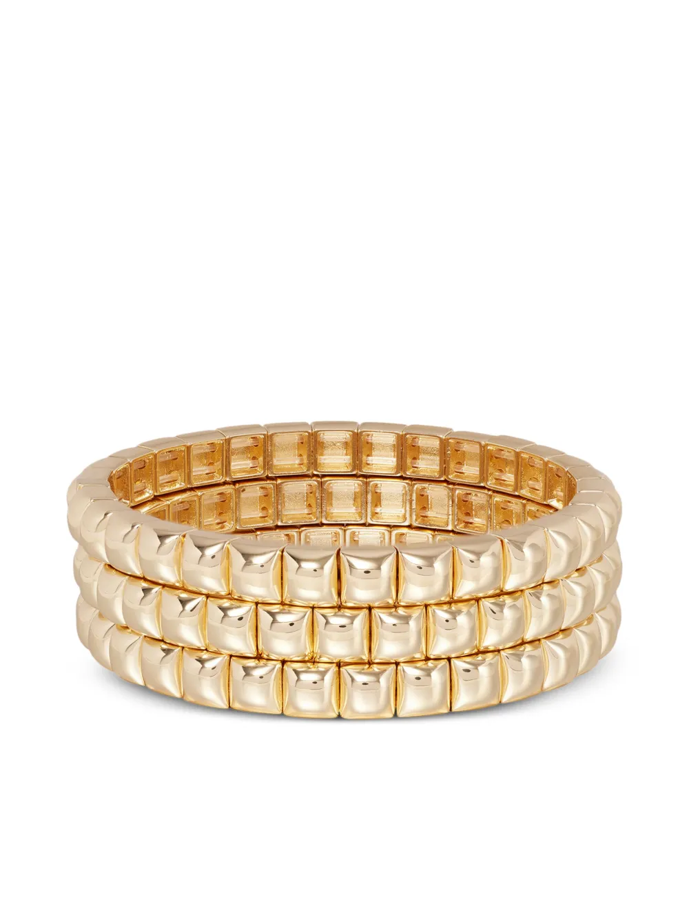

Браслет Mini Square Stud Roxanne Assoulin, золотой