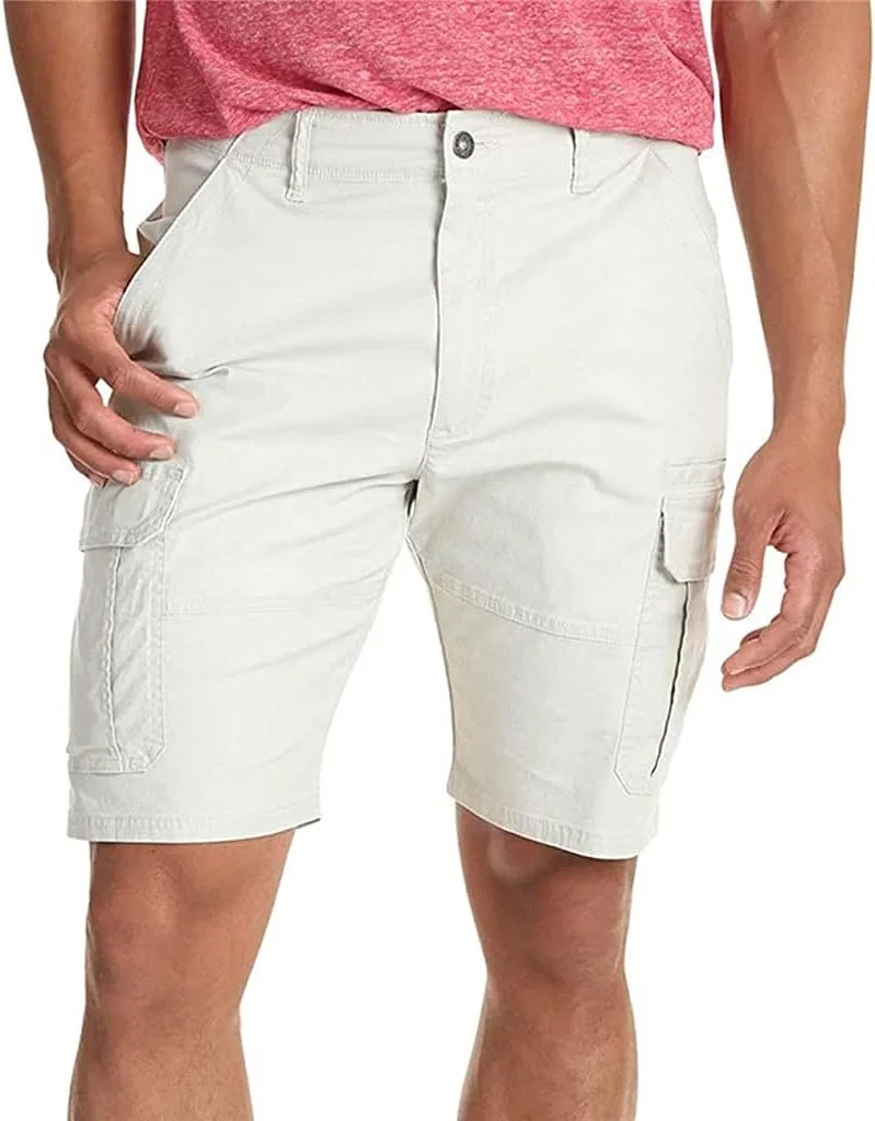 Шорты мужские активные, Polyester Spandex, Onecolor