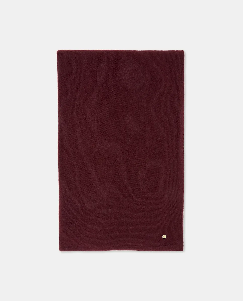 

Шерстяной и кашемировый шарф Latouche, бордовый