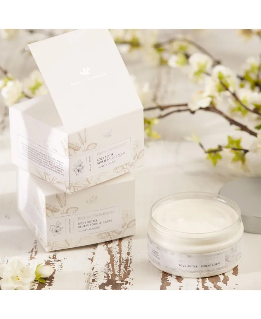 Масло для тела Pre de Provence, обогащенное маслом ши, 190 мл, ландыш European Soaps, Honey Almond — фото 2