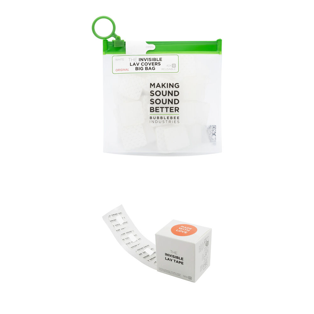 

Bubblebee Industries Invisible Lav Covers Original Mesh Big Bag