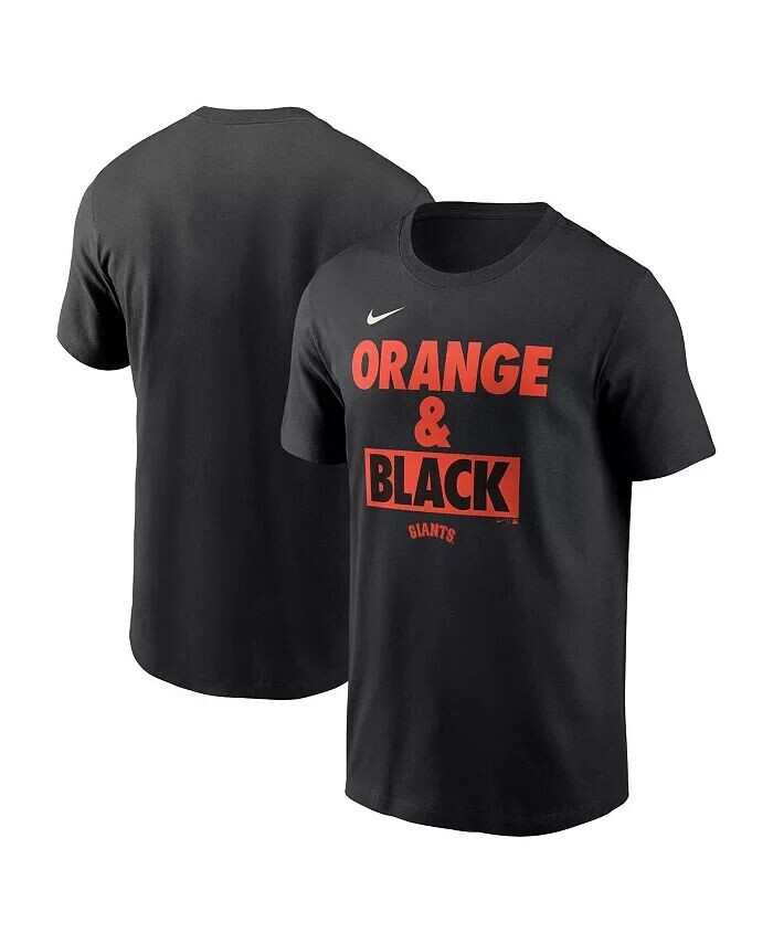 

Мужская черная футболка San Francisco Giants Rally Rule Rule Nike