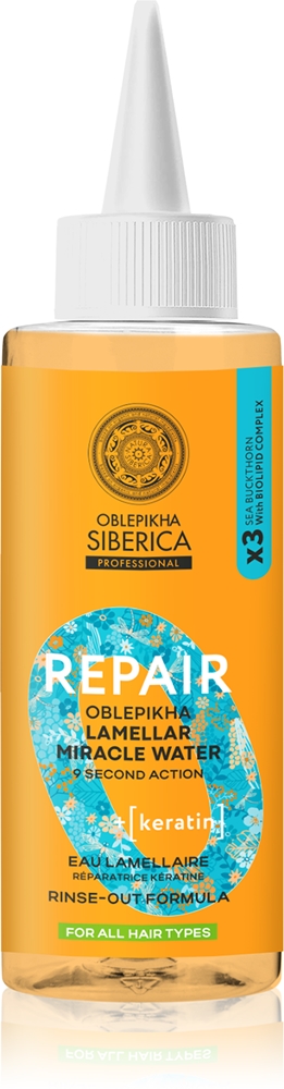 

Мицеллярная вода Oblepikha siberica для укрепления и блеска волос Natura Siberica, 200 мл