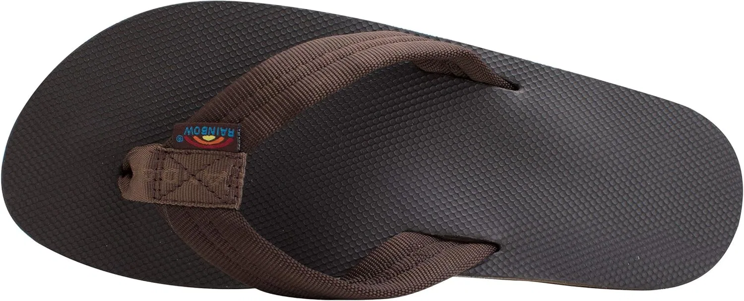 Сандалии с нейлоновым ремешком Rainbow, коричневый Rainbow Sandals — фото 3