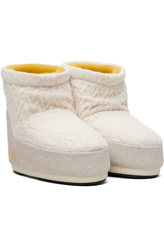 Guest In Residence Off White Moon Boot Edition Icon Low No Lace Tricking Boots — фото 4
