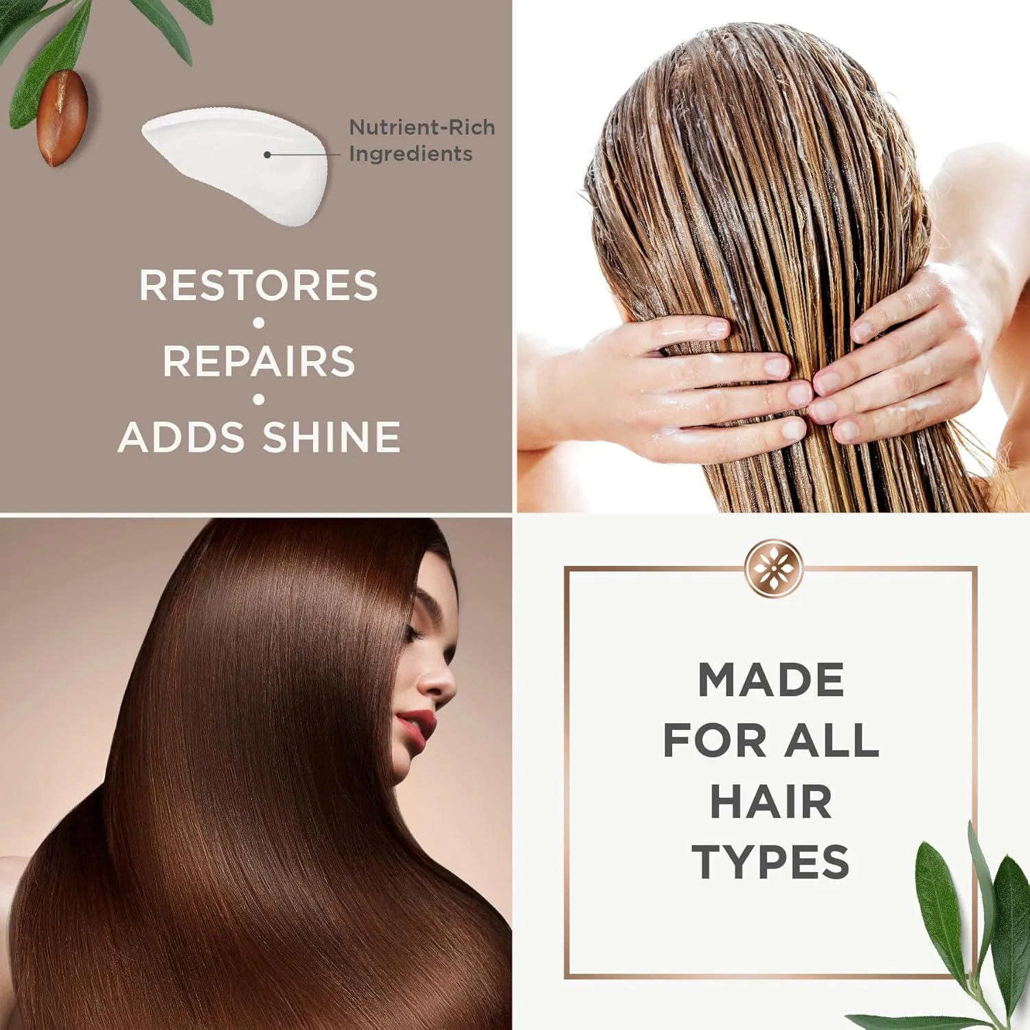 Восстанавливающая маска для волос Argan Magic с аргановым маслом, 340.2 г Argan Magic — фото 2