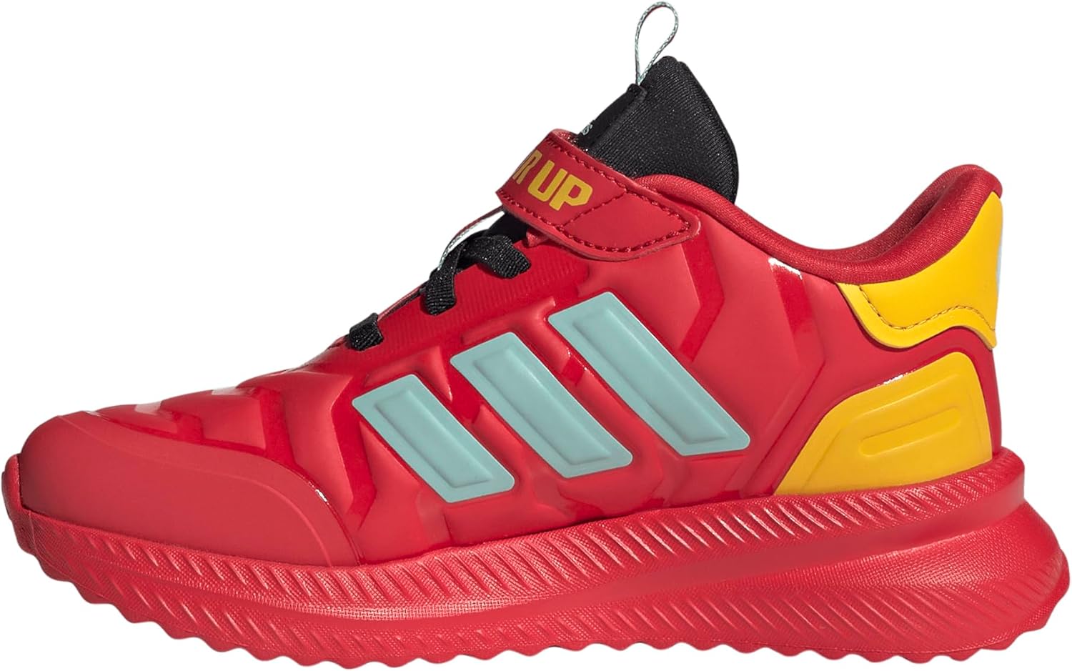

Детские кроссовки Adidas Marvel XPLR Path на эластичных шнурках и ремешке (унисекс), золотой