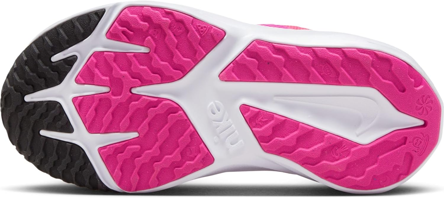 Детские кроссовки Nike Star Runner Unisex-Child 4 Nn (Gs), белый/черный/розовый — фото 2