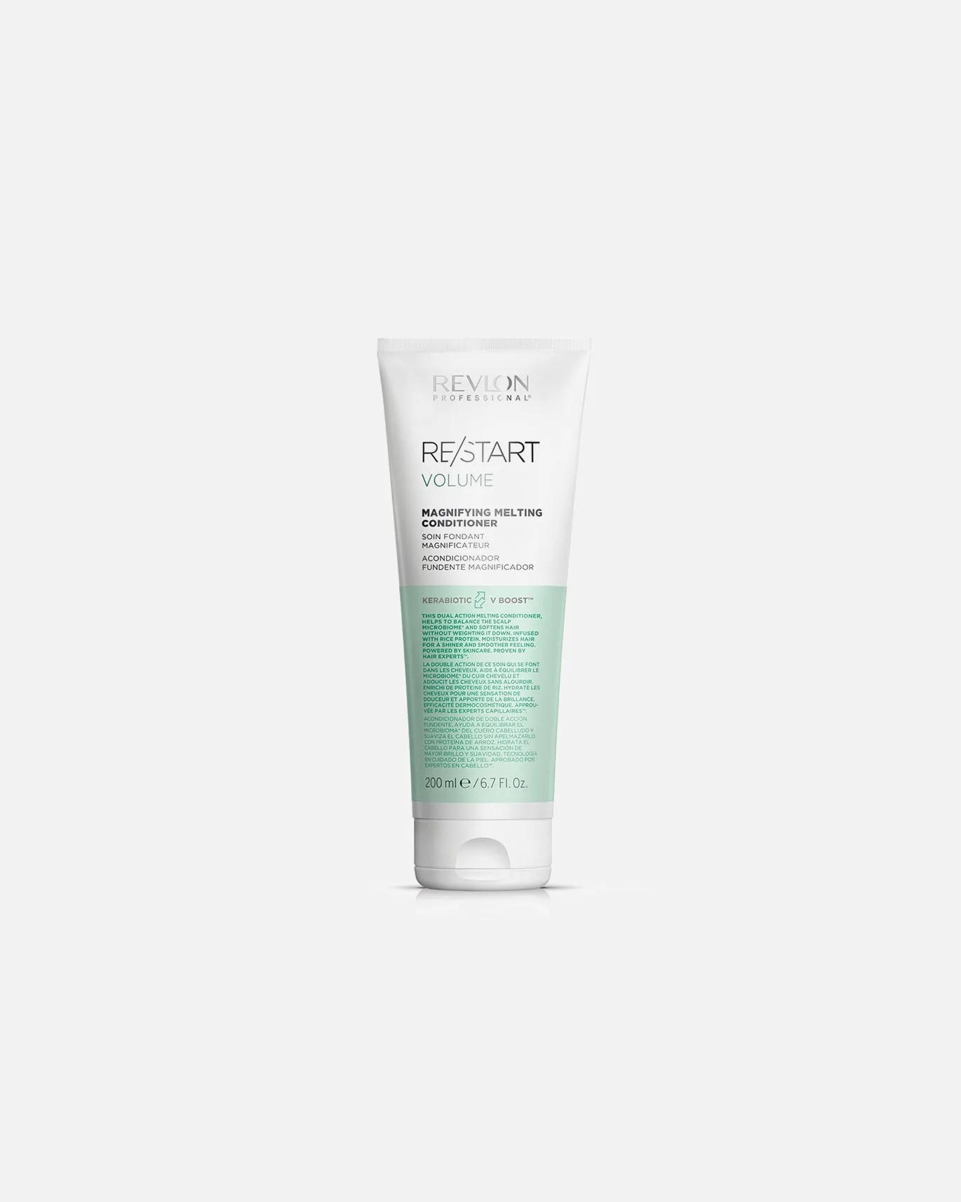 Кондиционер Restart Re/Start Volume - мягкое средство для ухода за тонкими волосами. Revlon Professional, 200 мл