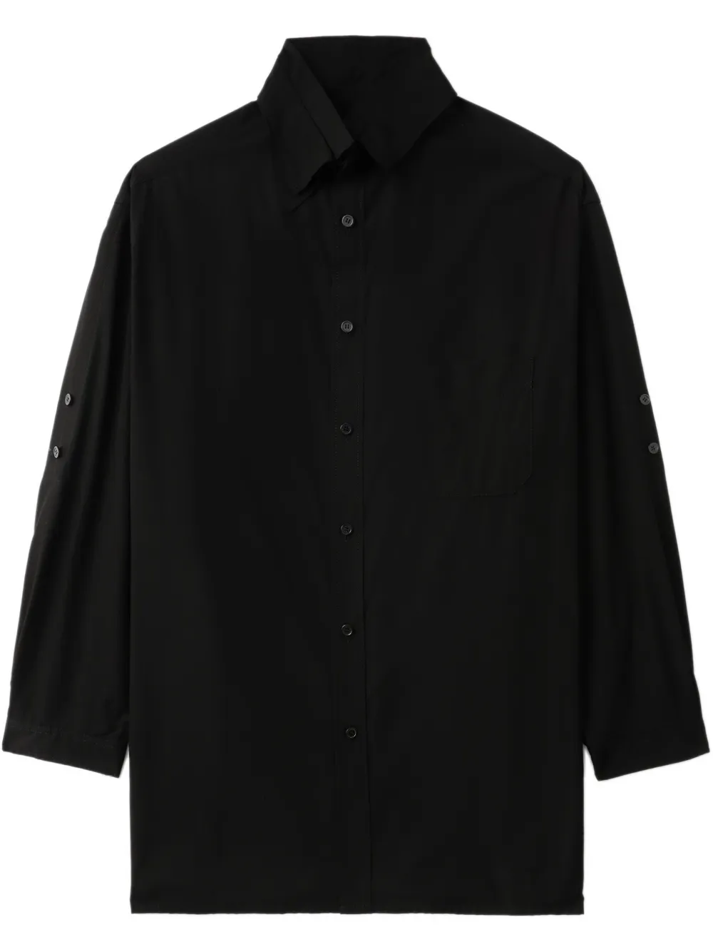

Рубашка на пуговицах Yohji Yamamoto, черный