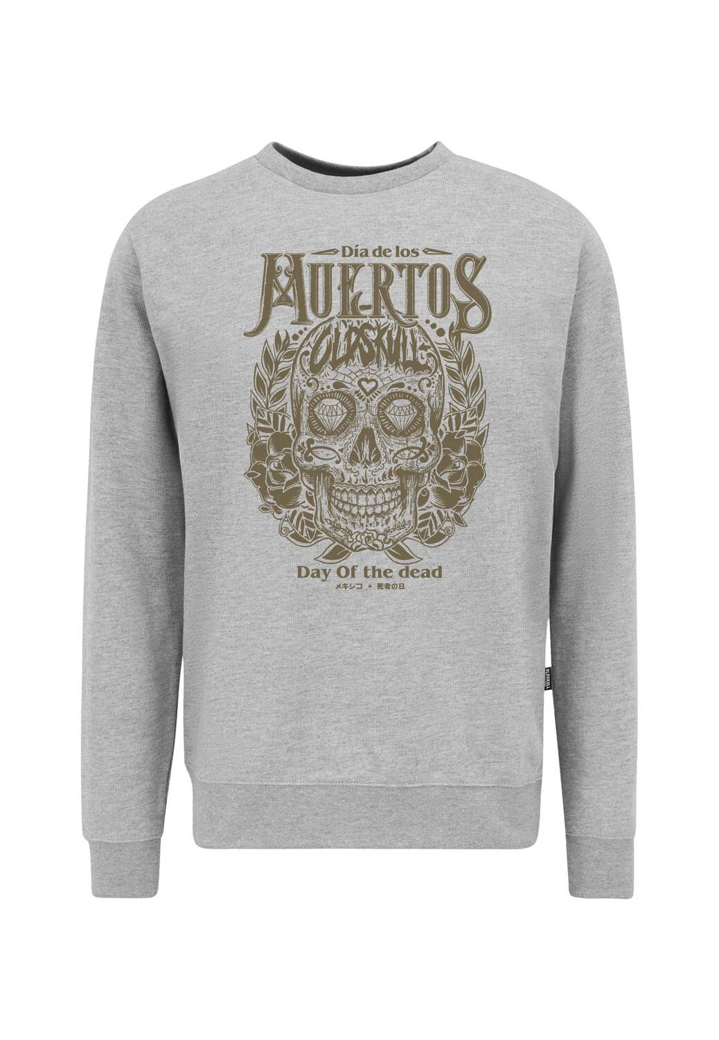 

Oldskull Свитшот в сером цвете