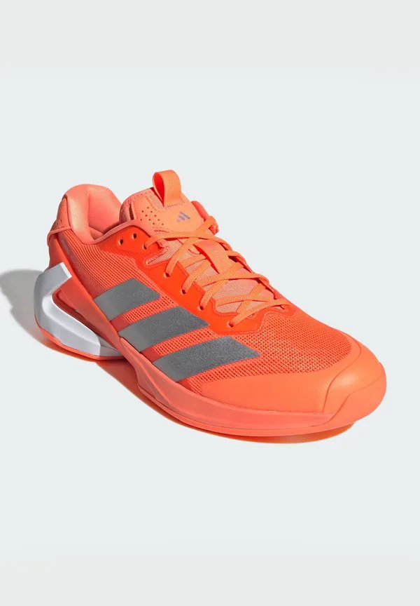 Теннисные кроссовки adizero ubersonic 5 all-court Adidas Performance, Lucid Orange/Silver Metallic/Core Black — фото 2
