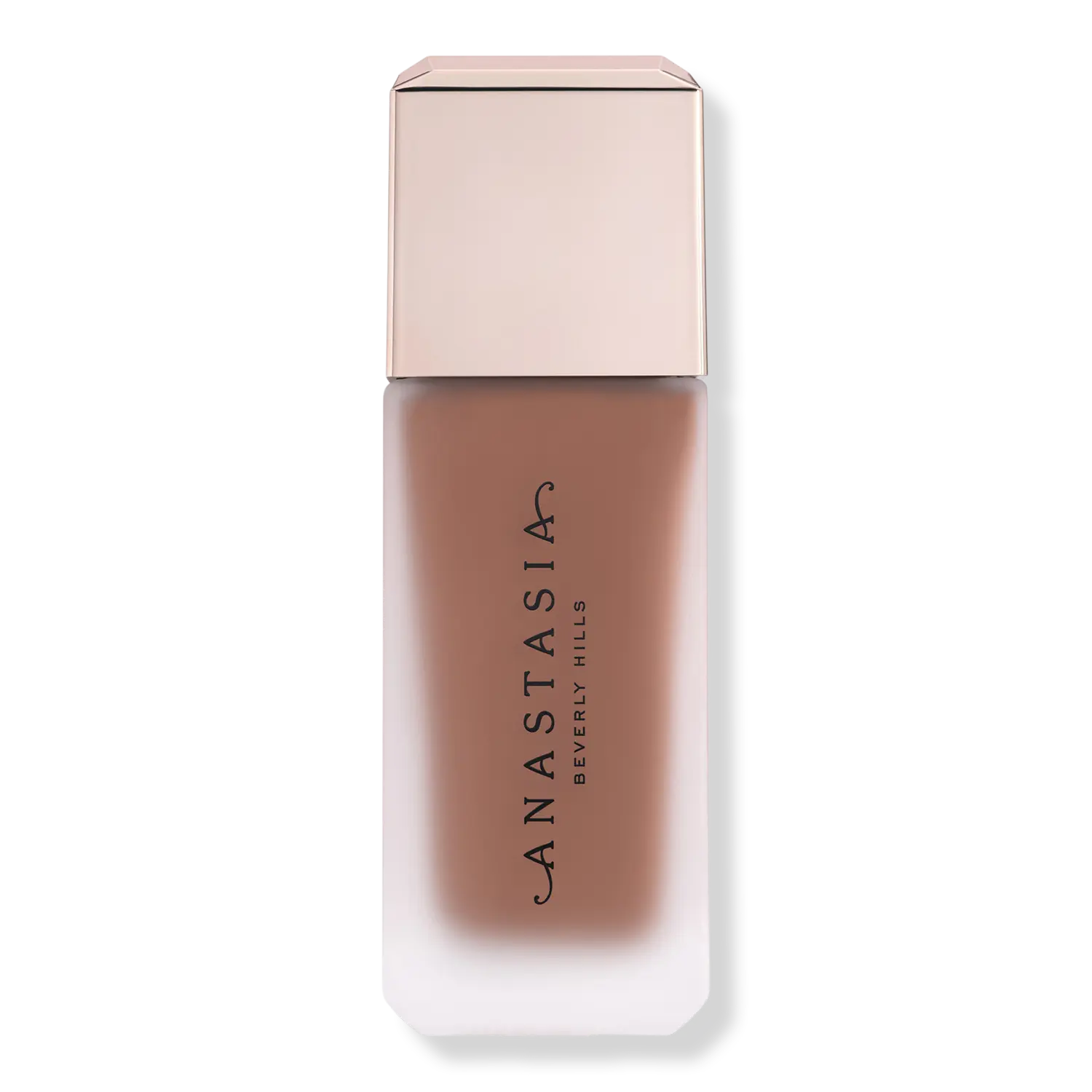 

Безупречная матирующая тональная основа, создающая эффект второй кожи. Anastasia Beverly Hills, 7.5N (deep skin with neutral red undertones)