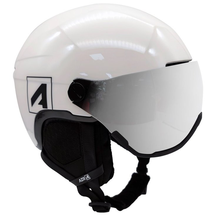 

Шлемы с козырьком orion visor blanc nacré noir verni gris miroir + желтый козырек - m Azr