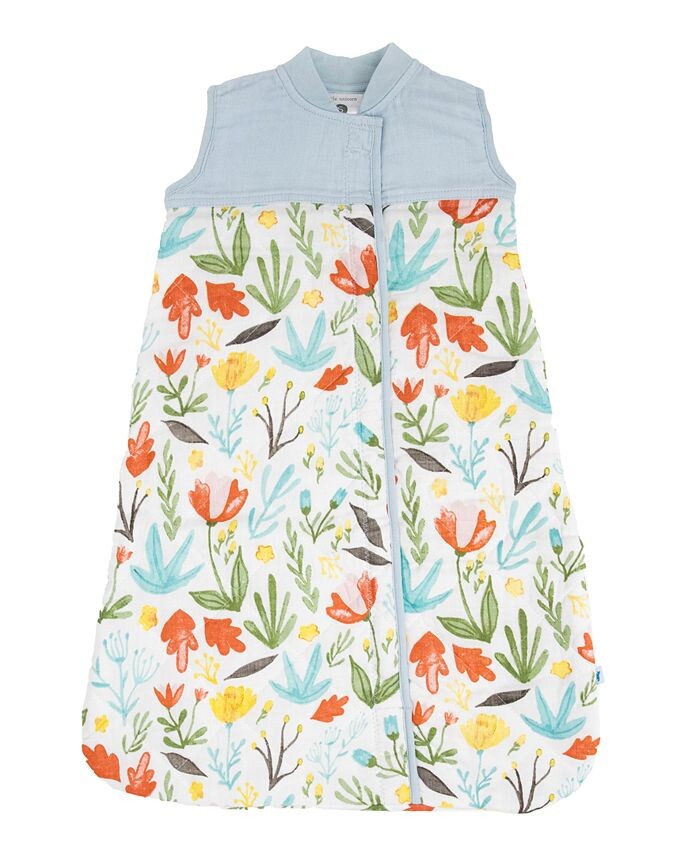 

Пижама из детского муслина Little Unicorn, зеленый