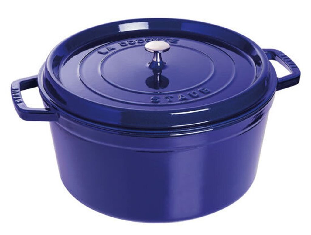 

DUST CASSERUOLA TONDA GHISA 26см Blu Scuro Staub