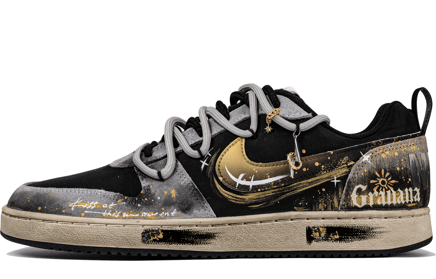 

Nike Кроссовки для скейтбординга Court Borough мужские низкие Gold