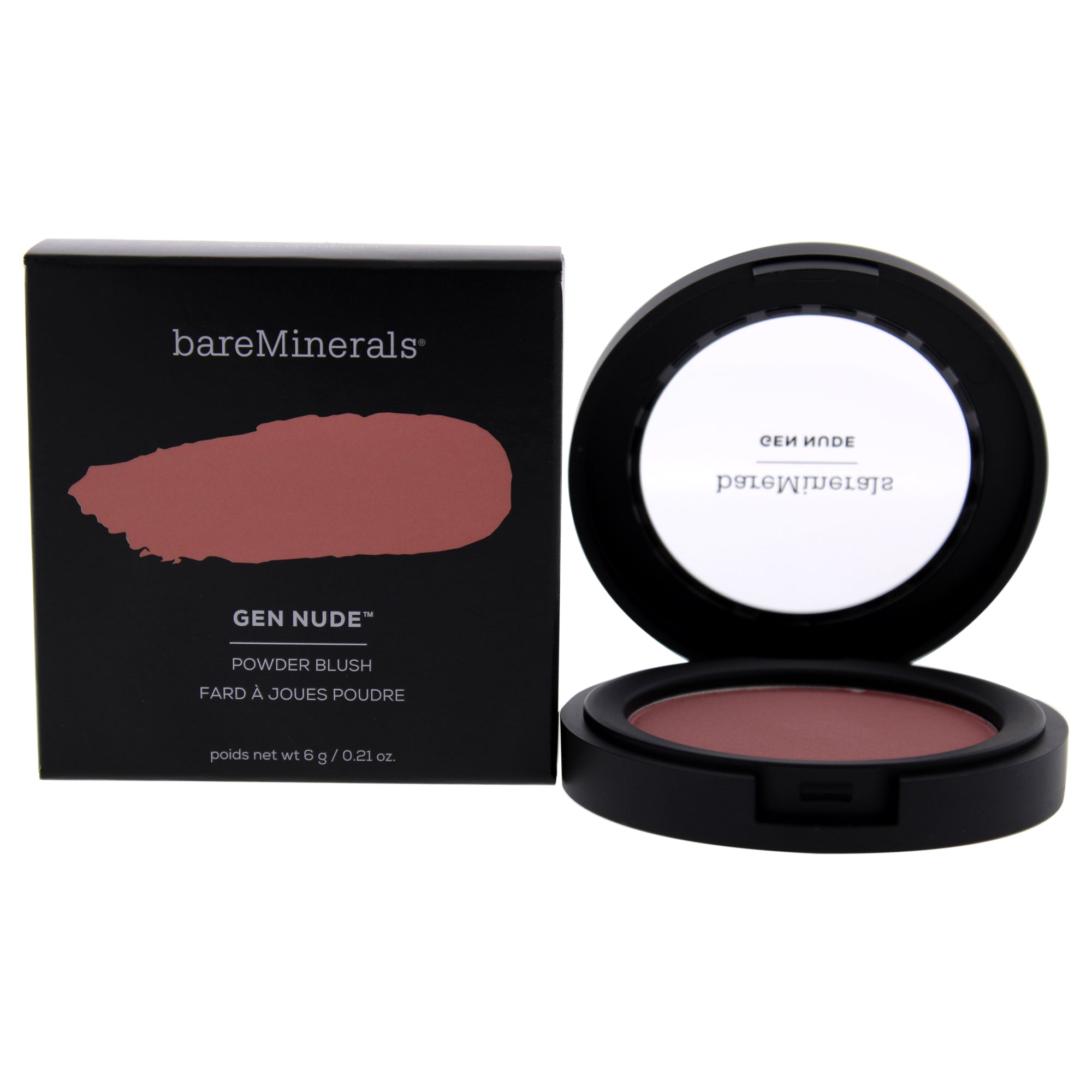

Пудровые румяна Gen Nude - Call My Blush от bareMinerals для женщин - 0,21 унции Bareminerals, .2 Oz