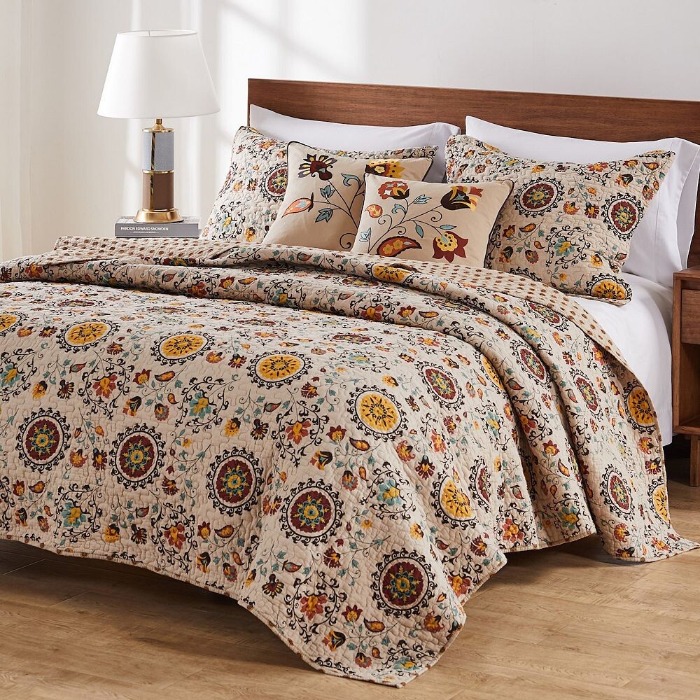 

Комплект одеял Greenland Home Fashions Andorra, бежевый