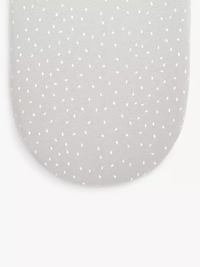 

Простыня на резинке The Little Green Sheep The Little Green Shop Organic Cotton & Linen Rice Print Baby, цвет dove