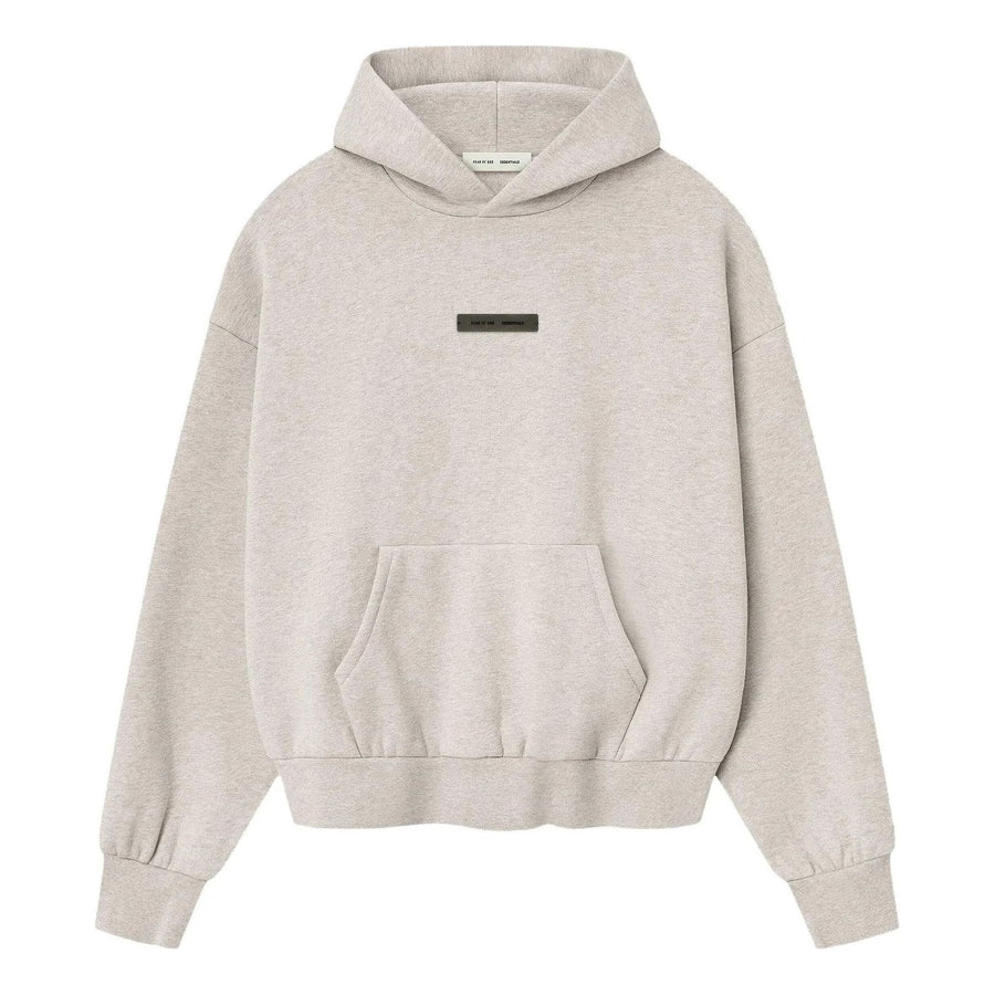 

Худи Fear of God Essentials SS25 Classic Hoodie 'Heather Stone', серый