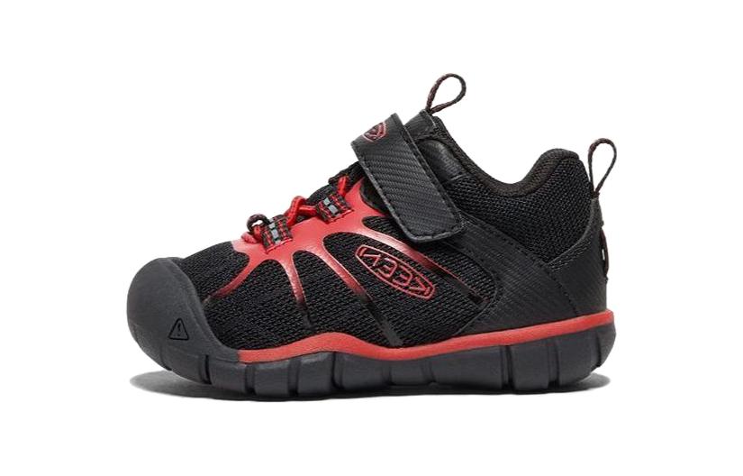 

Кроссовки KEEN Toddler Shoes TD Low-top Black/carpet Red, черный/красный