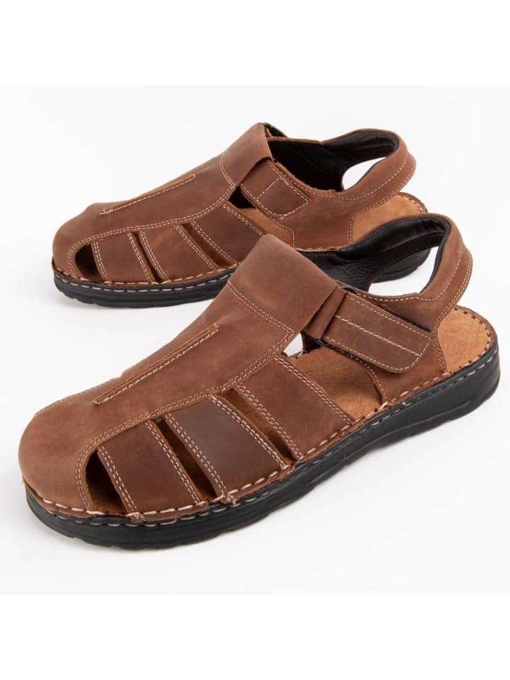 

Purapiel Сандалии Beira5 коричневого цвета