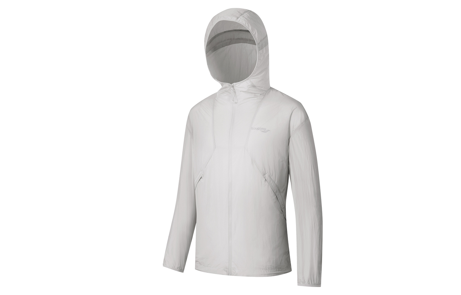 

Saucony Мужская солнцезащитная одежда вулканического серого цвета