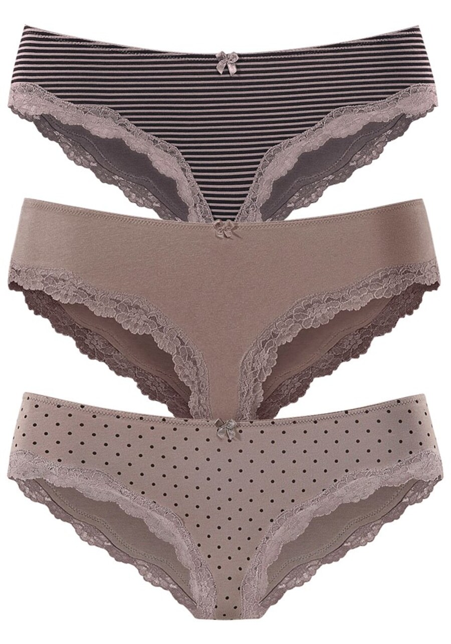 

Трусы LASCANA, Mocha/Light brown