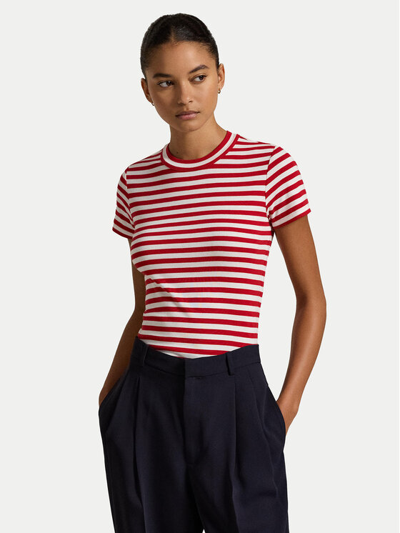 

Футболка обычного кроя 211891520006 Polo Ralph Lauren, красный