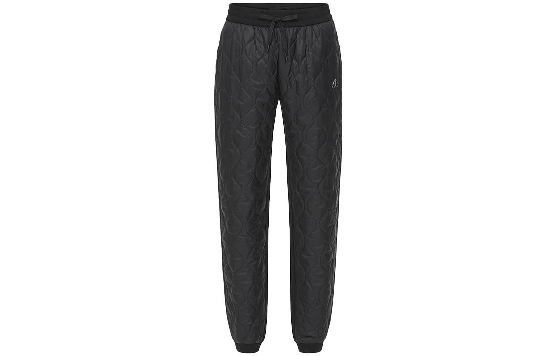 

Хлопковые брюки женские черные Moose Knuckles